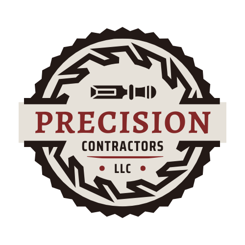 "Precision Contractors INC Logo: Trusted Fencing and Decking Solutions in Charlotte, NC"
